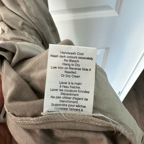 Wilfred Flowy Maxi Dress - Beige - Small - Picture 6 of 6